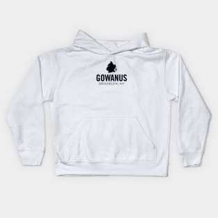 Gowanus (black) Kids Hoodie